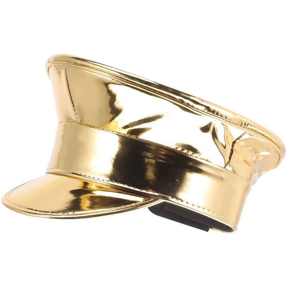 6871 Leather Hats Top Hat Yacht Captains Hat Sailor Performance Hat